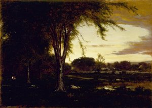 Landschap door George Inness